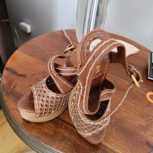 Prada platform heels